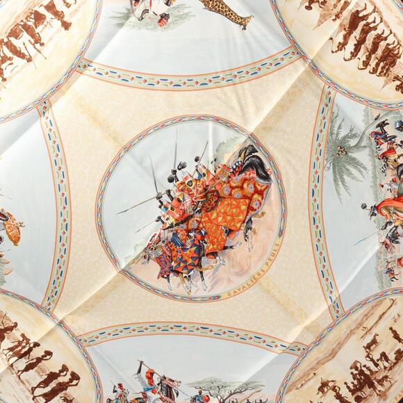 HERMES Authentic Black Silk Scarf - Picture 6 of 6